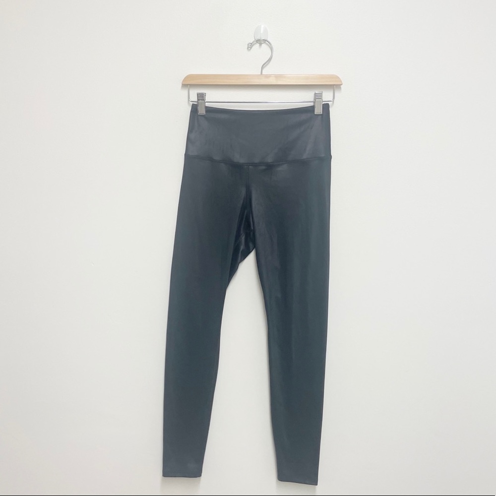 Carbon38 Black Faux Leggings